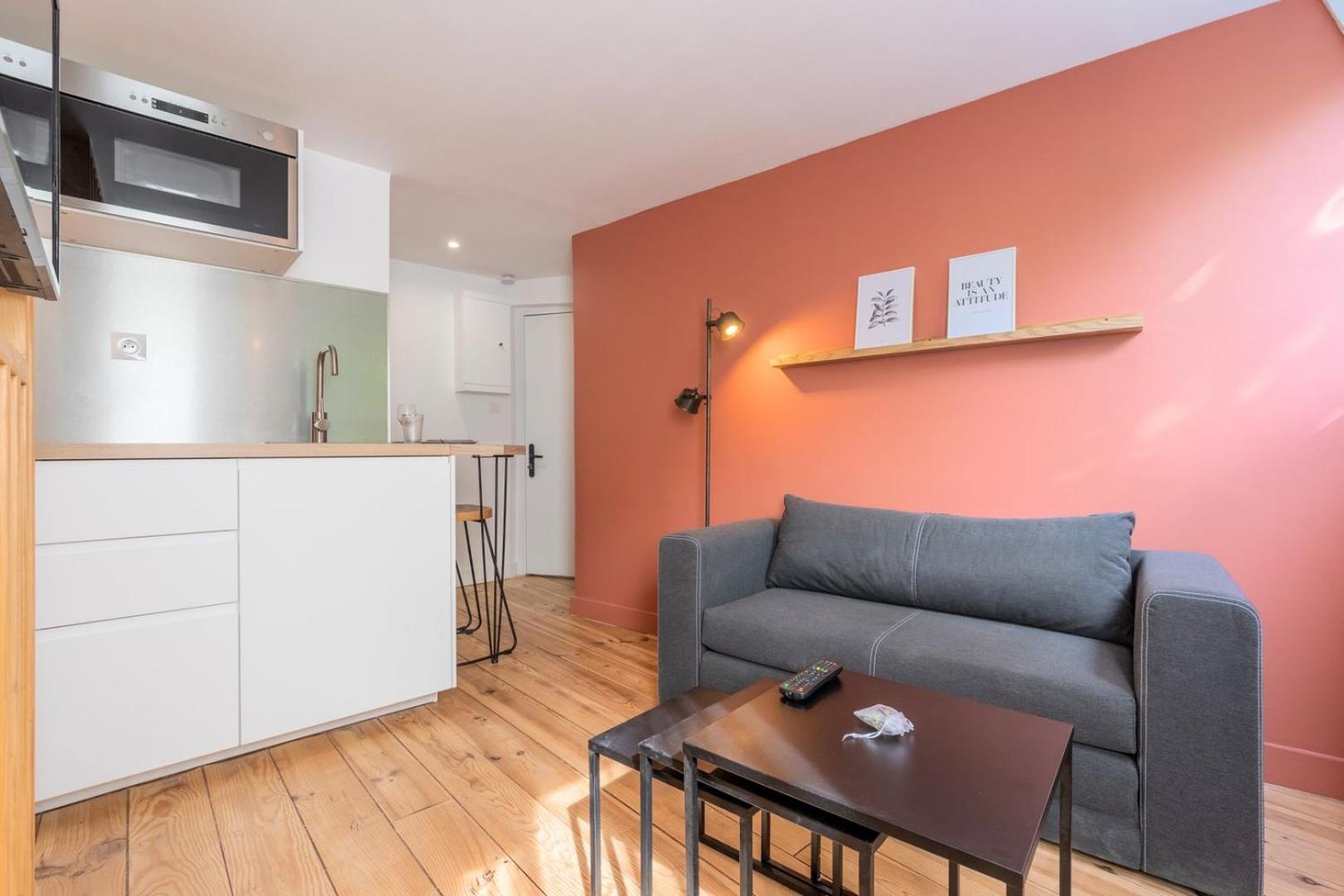 Apartamento Little Duplex In Republique Beaux Arts Lila Exterior foto